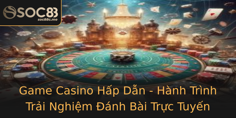 Game Casino Hấp Dẫn - Hành Trình Trải Nghiệm Đánh Bài Trực Tuyến Game Casino Hấp Dẫn - Hành Trình Trải Nghiệm Đánh Bài Trực Tuyến