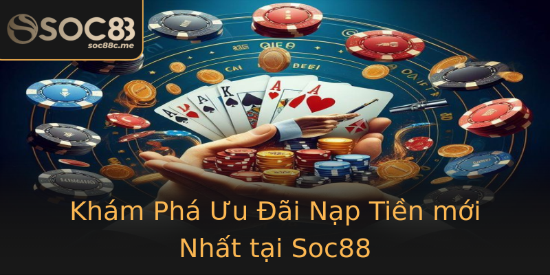 Khám Phá Ưu Đãi Nạp Tiền mới Nhất tại Soc88 Khám Phá Ưu Đãi Nạp Tiền mới Nhất tại Soc88