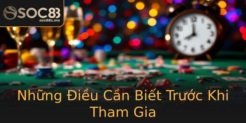 Những Điều Cần Biết Trước Khi Tham Gia Những Điều Cần Biết Trước Khi Tham Gia